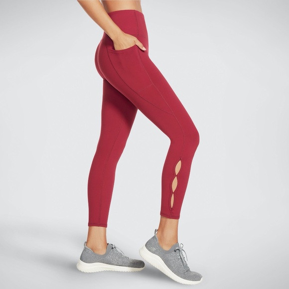 Skechers Pants - Skechers Women's Goflex Slit High Waisted 7/8 Leggings